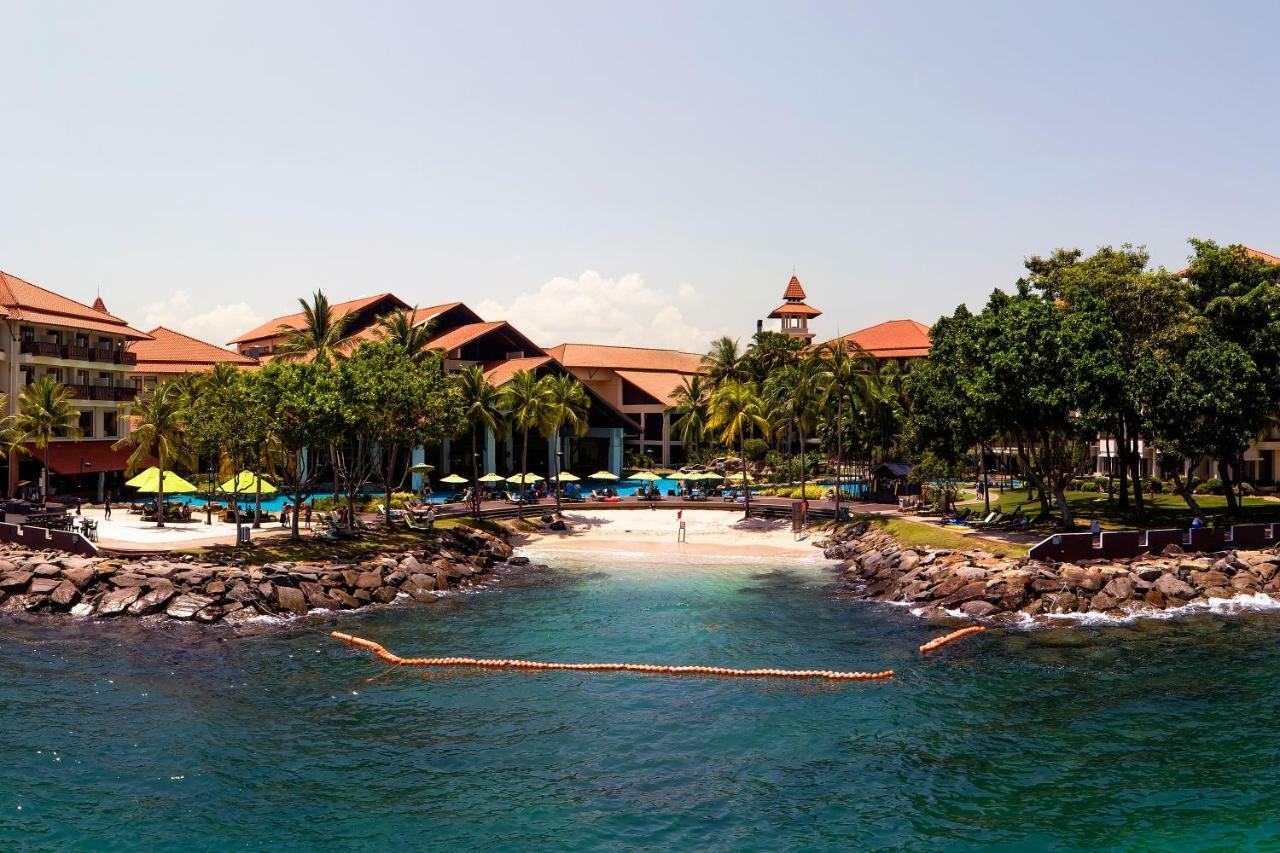 더 마젤란 수테라 리조트 코타키나발루 외부 사진 The beach at the Shangri-La Tanjung Rhu Resort